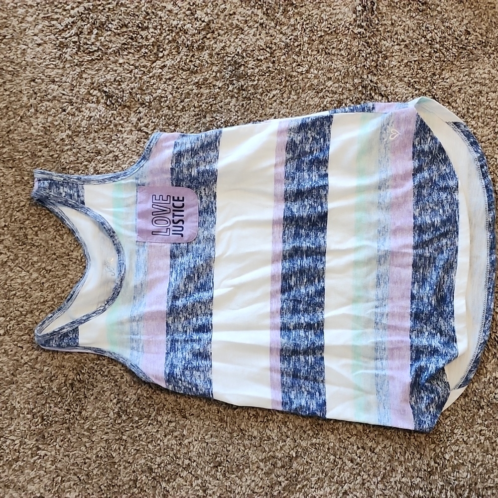 Girls justice tank
